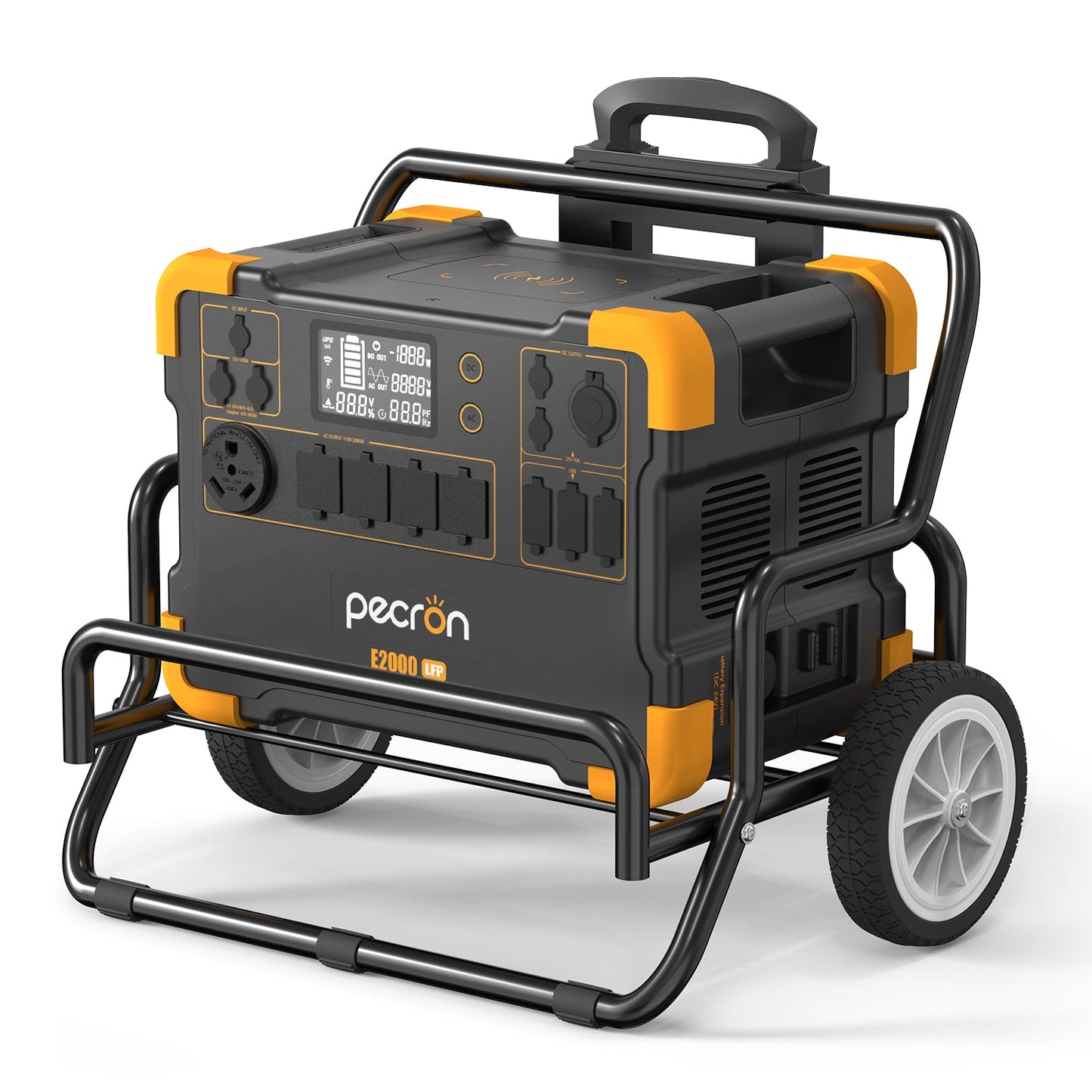 PECRON E2000LFP 2000W Portable Power Station, 1920Wh LiFePO4, Expandable 8kWh