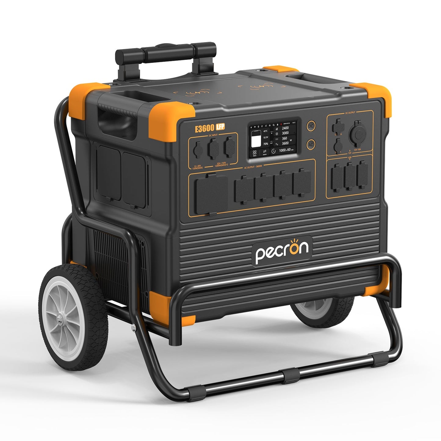 PECRON E3600LFP 3600W 3072Wh Portable Power Station with LiFePO4 Battery