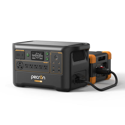 PECRON F3000LFP 3600W 3072Wh LiFePO4 Portable Solar Generator Home Backup