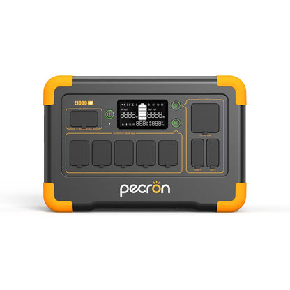PECRON E1000LFP Portable Power Station 1800W 1024Wh LiFePO4 Fast Charging UPS