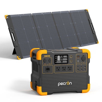 PECRON E1500LFP Pro Expandable Portable Power Station: 2200W, 1536Wh LiFePO4