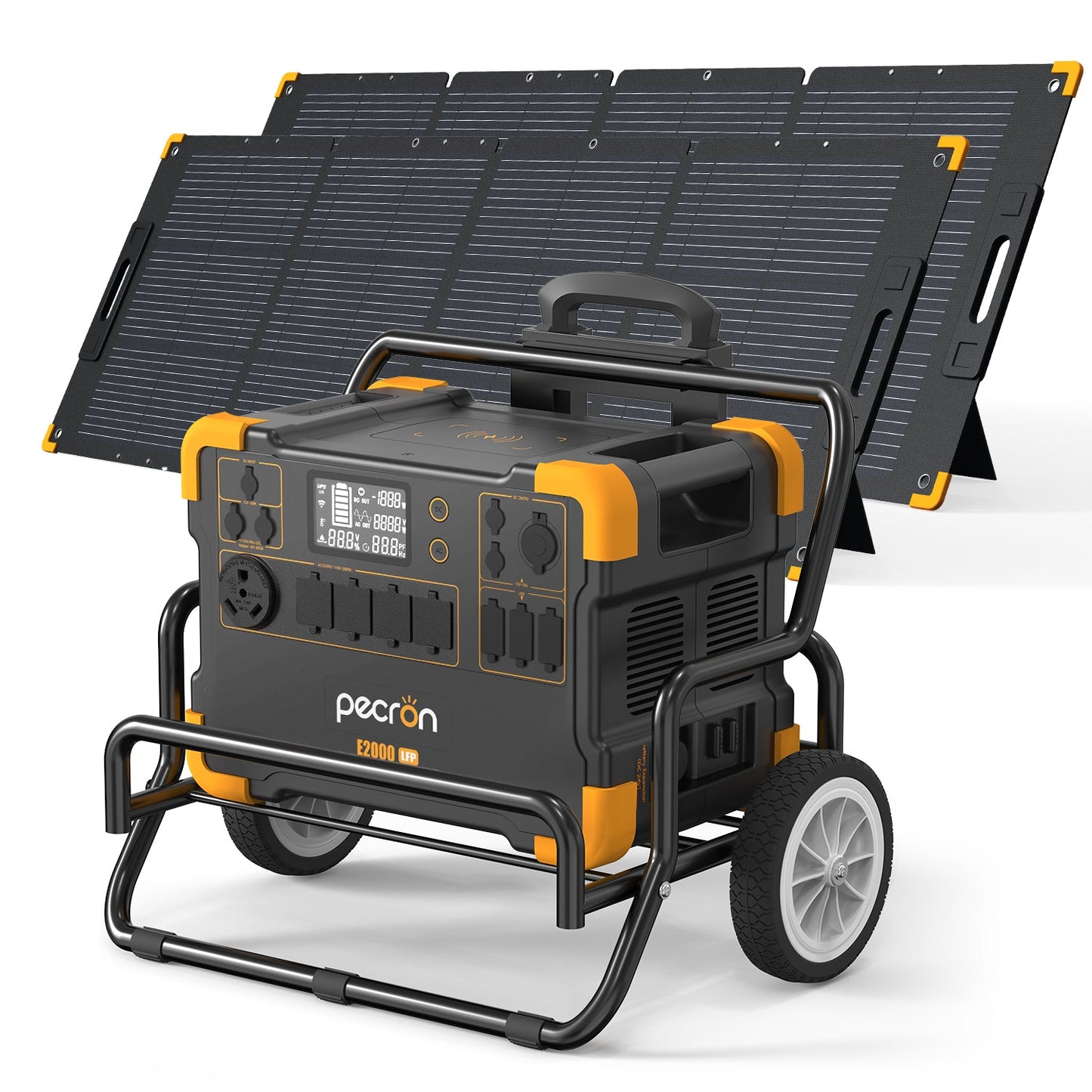 PECRON E2000LFP 2000W Portable Power Station, 1920Wh LiFePO4, Expandable 8kWh