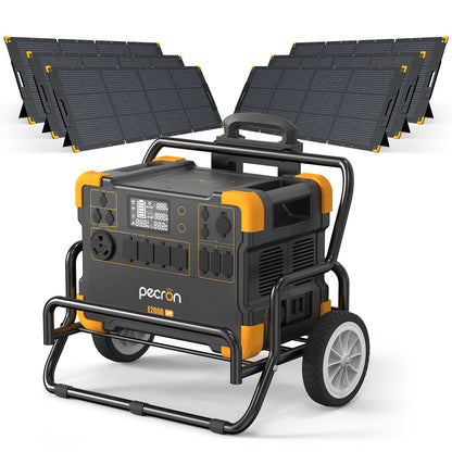 PECRON E2000LFP 2000W Portable Power Station, 1920Wh LiFePO4, Expandable 8kWh