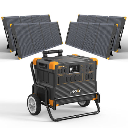 PECRON E3600LFP 3600W 3072Wh Portable Power Station with LiFePO4 Battery