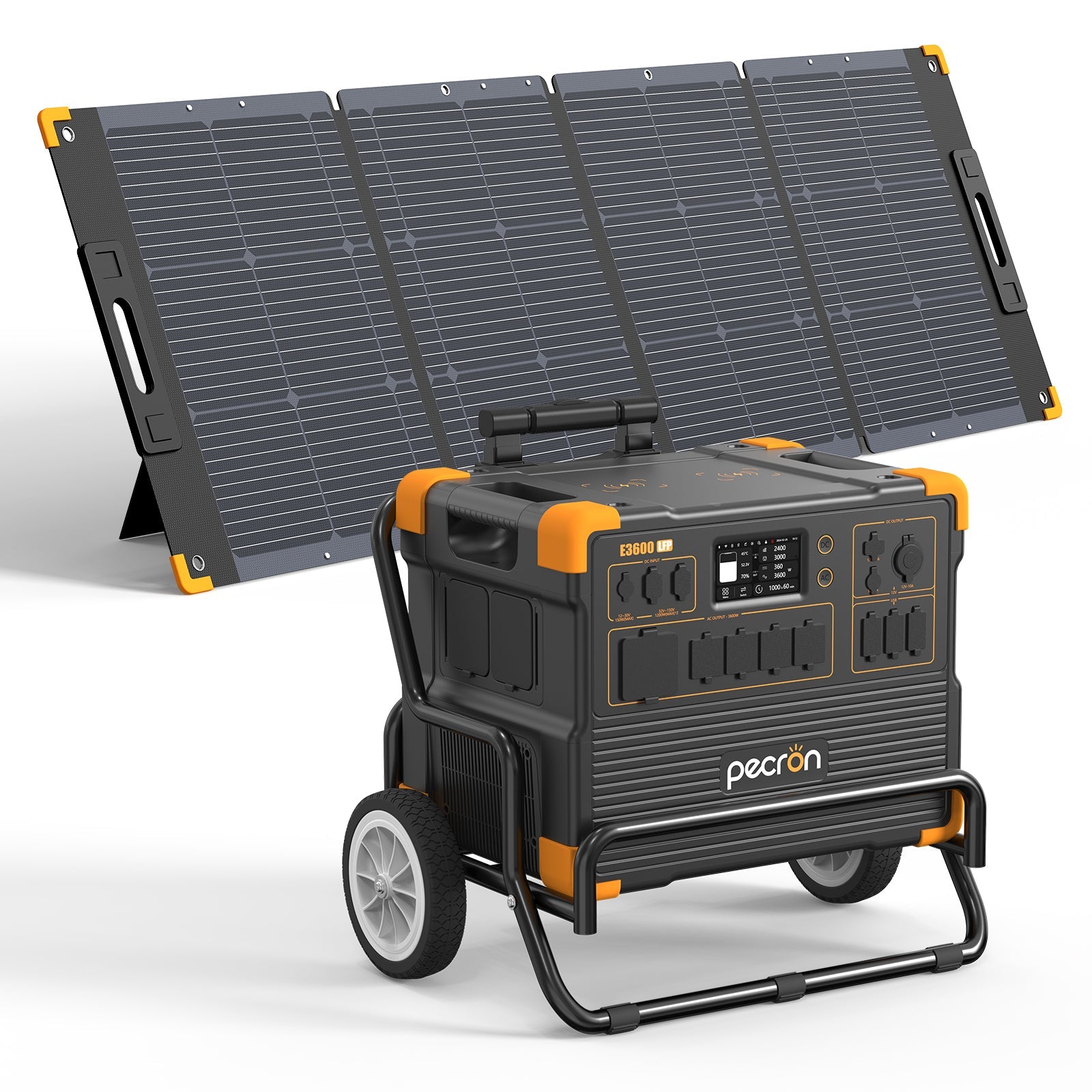 PECRON E3600LFP 3600W 3072Wh Portable Power Station with LiFePO4 Battery