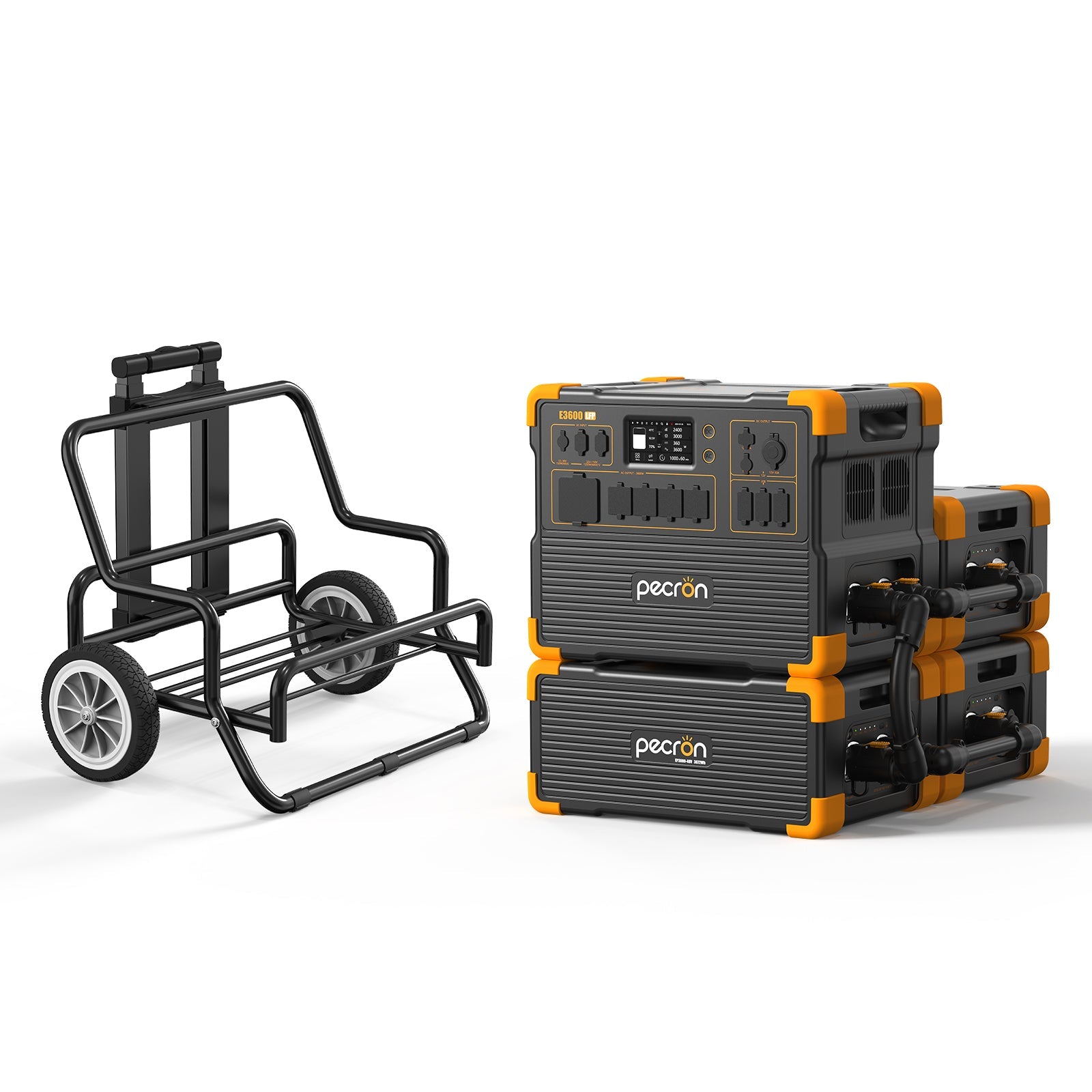 PECRON E3600LFP 3600W 3072Wh Portable Power Station with LiFePO4 Battery