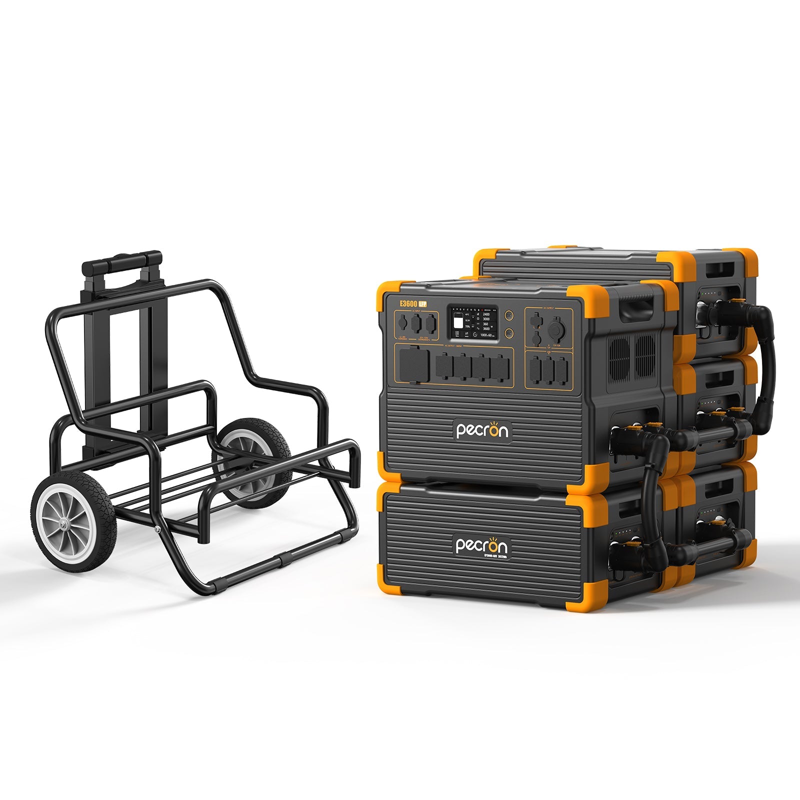 PECRON E3600LFP 3600W 3072Wh Portable Power Station with LiFePO4 Battery