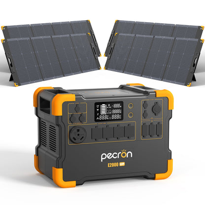PECRON E2000LFP 2000W Portable Power Station, 1920Wh LiFePO4, Expandable 8kWh