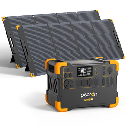 PECRON E2000LFP 2000W Portable Power Station, 1920Wh LiFePO4, Expandable 8kWh