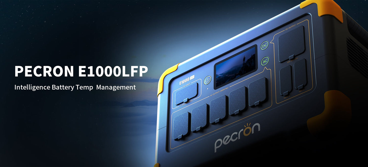 PECRON E2000LFP 230V EU Expandable Portable LiFePO4 Power Station