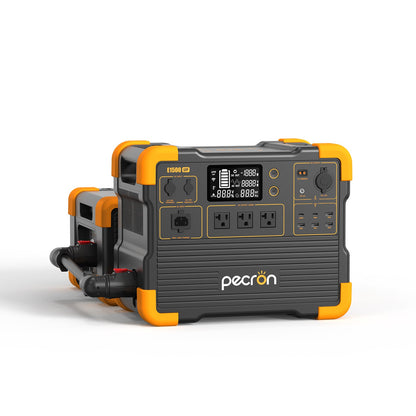 PECRON E1500LFP Pro Expandable Portable Power Station: 2200W, 1536Wh LiFePO4
