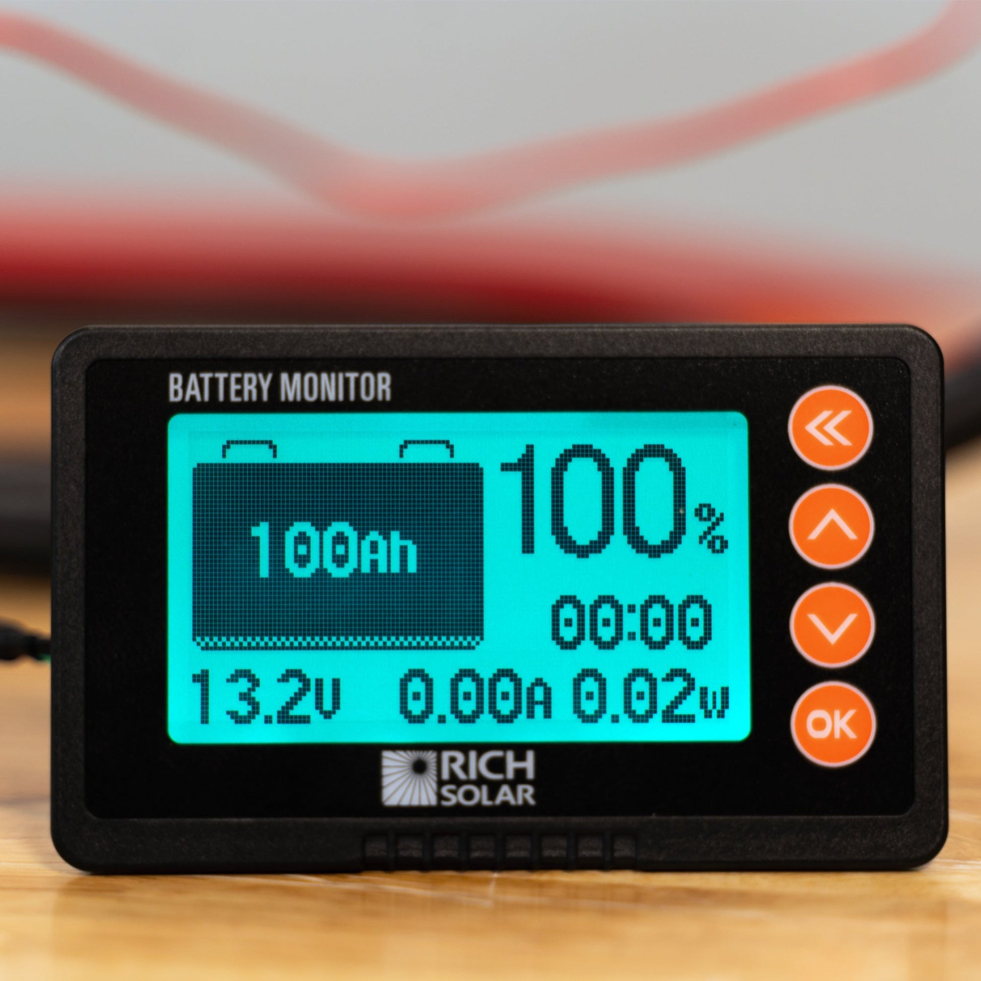 RICH SOLAR 500 Amp Battery Monitor Shunt Kit, 8-120V Accurate Display