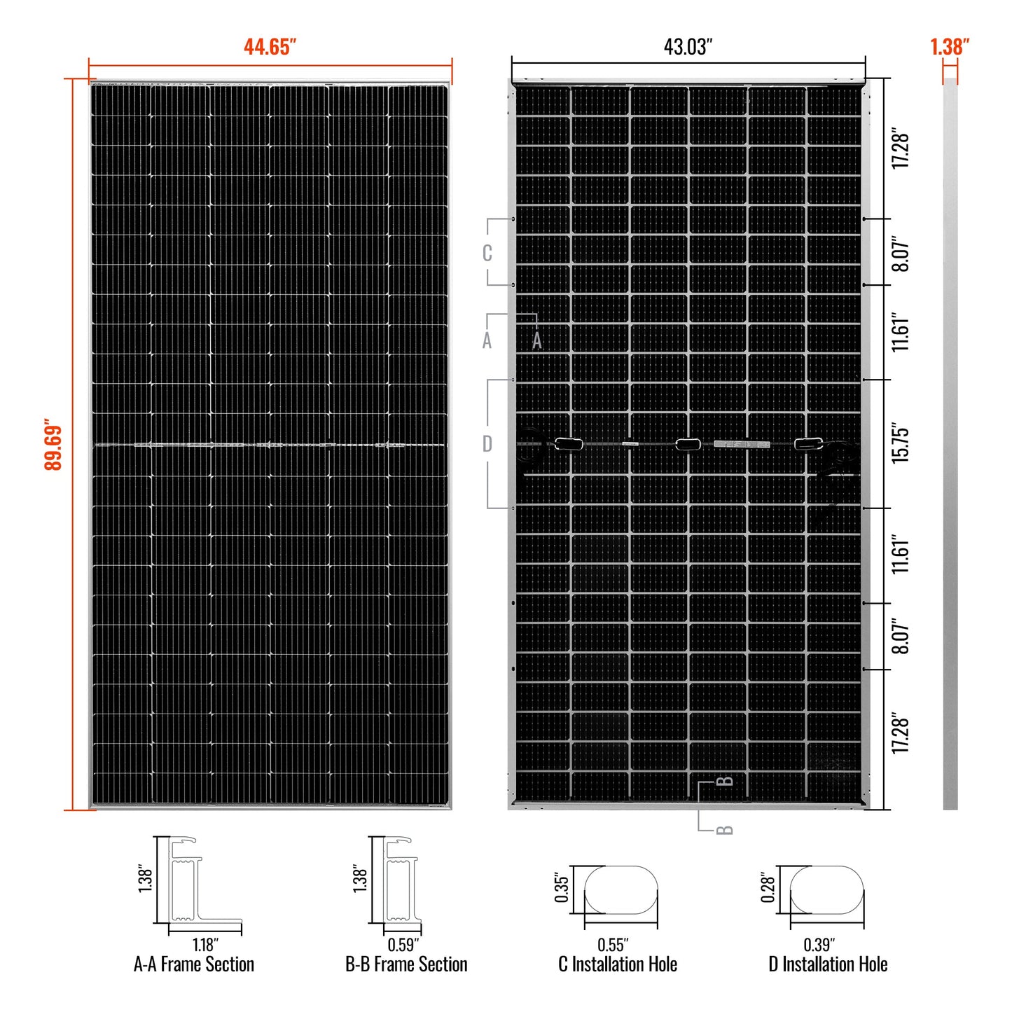 MEGA 580 Bifacial Solar Panel: 580 Watt Premium Grid-Tie Off-Grid Solution