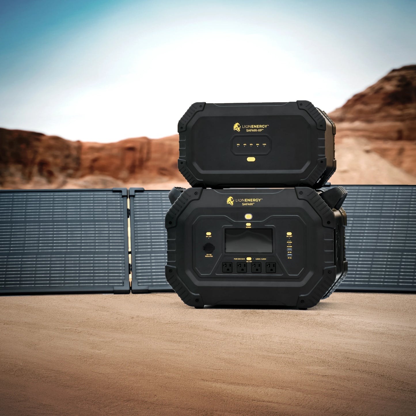 Lion Safari XP Power Expansion Pack for Extended Off-Grid Energy Storage
