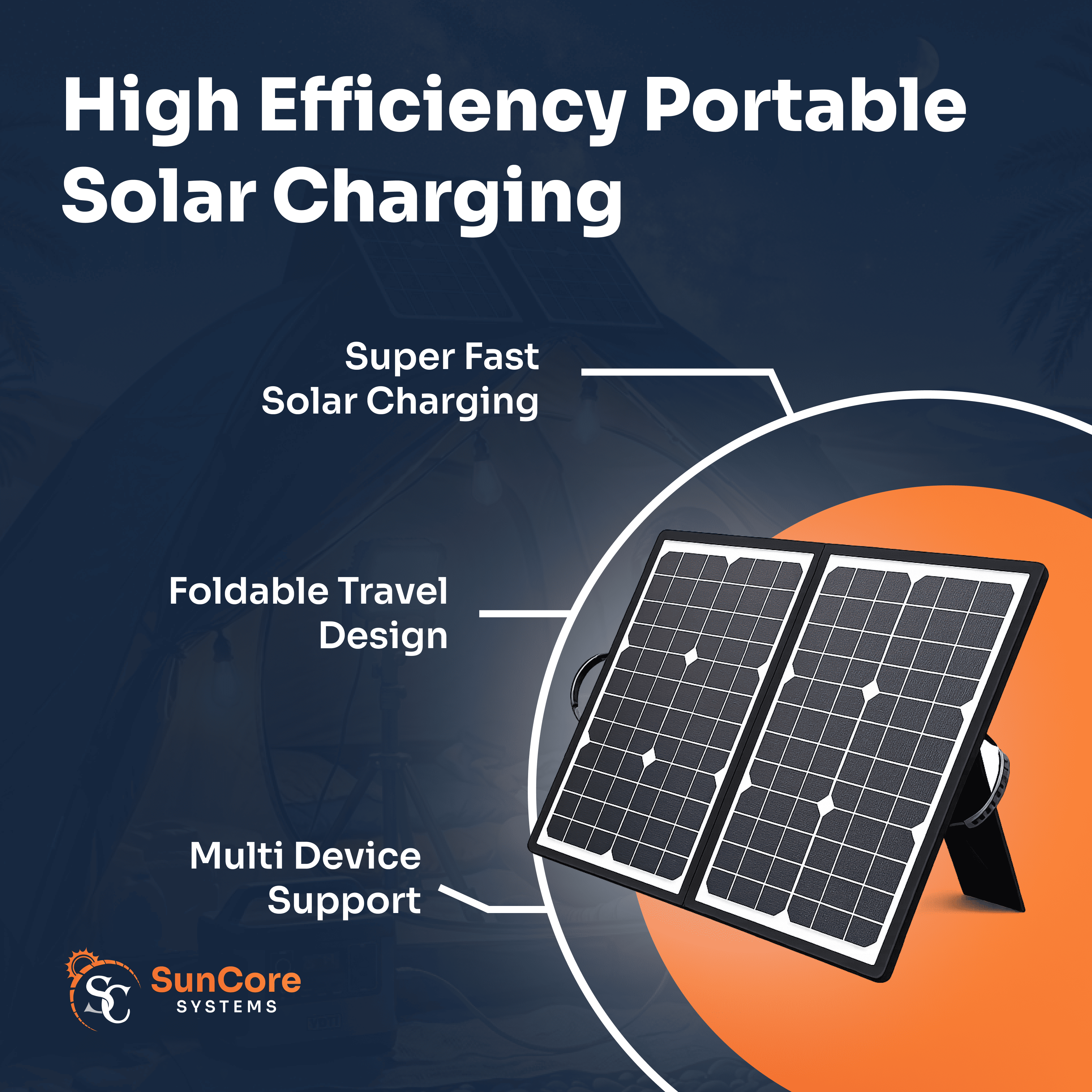 Portable Foldable Solar Panel Kit (1000W)