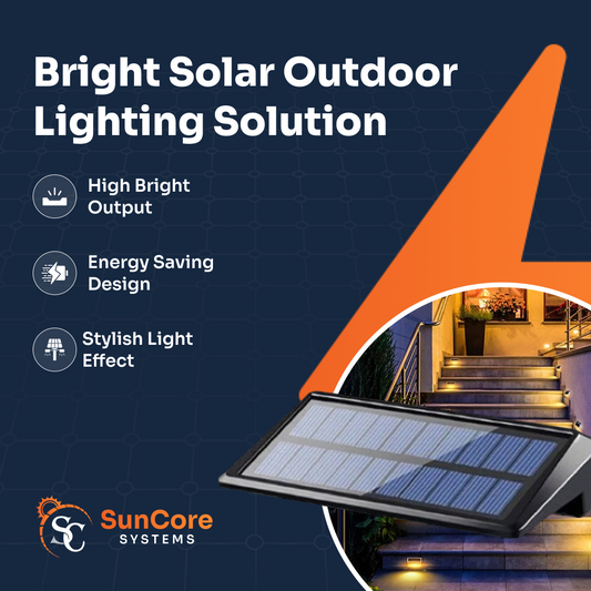 Portable Solar Fence Lights (2 Pack)