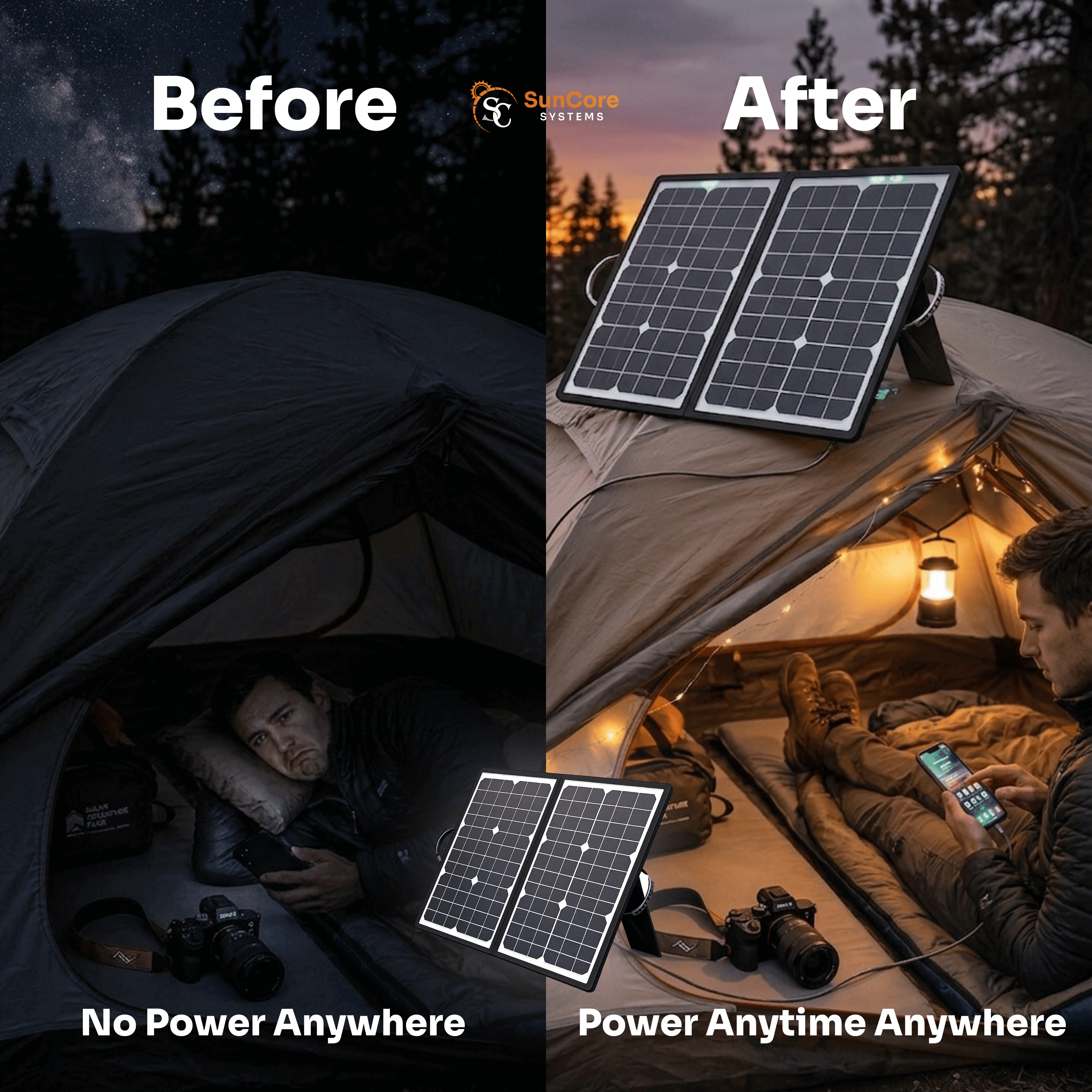 Portable Foldable Solar Panel Kit (1000W)