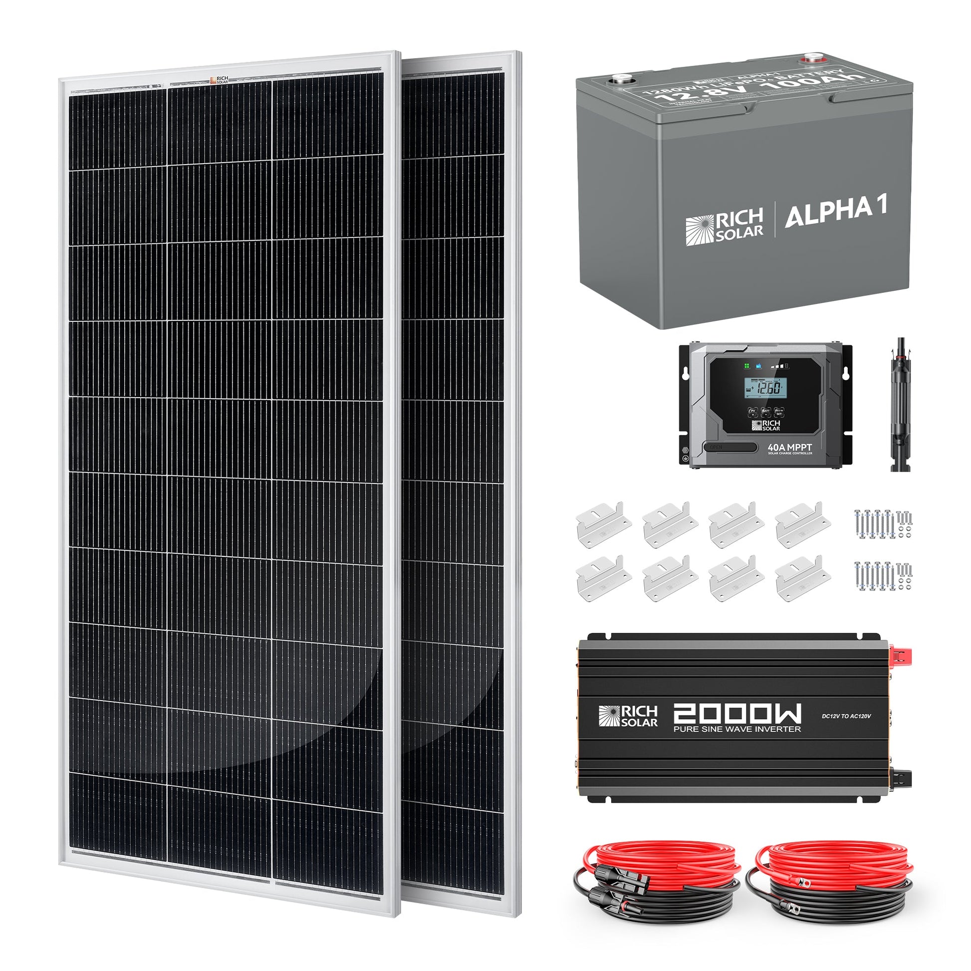 Powerful 400 Watt Complete Solar Kit for RVs & Off-Grid Living