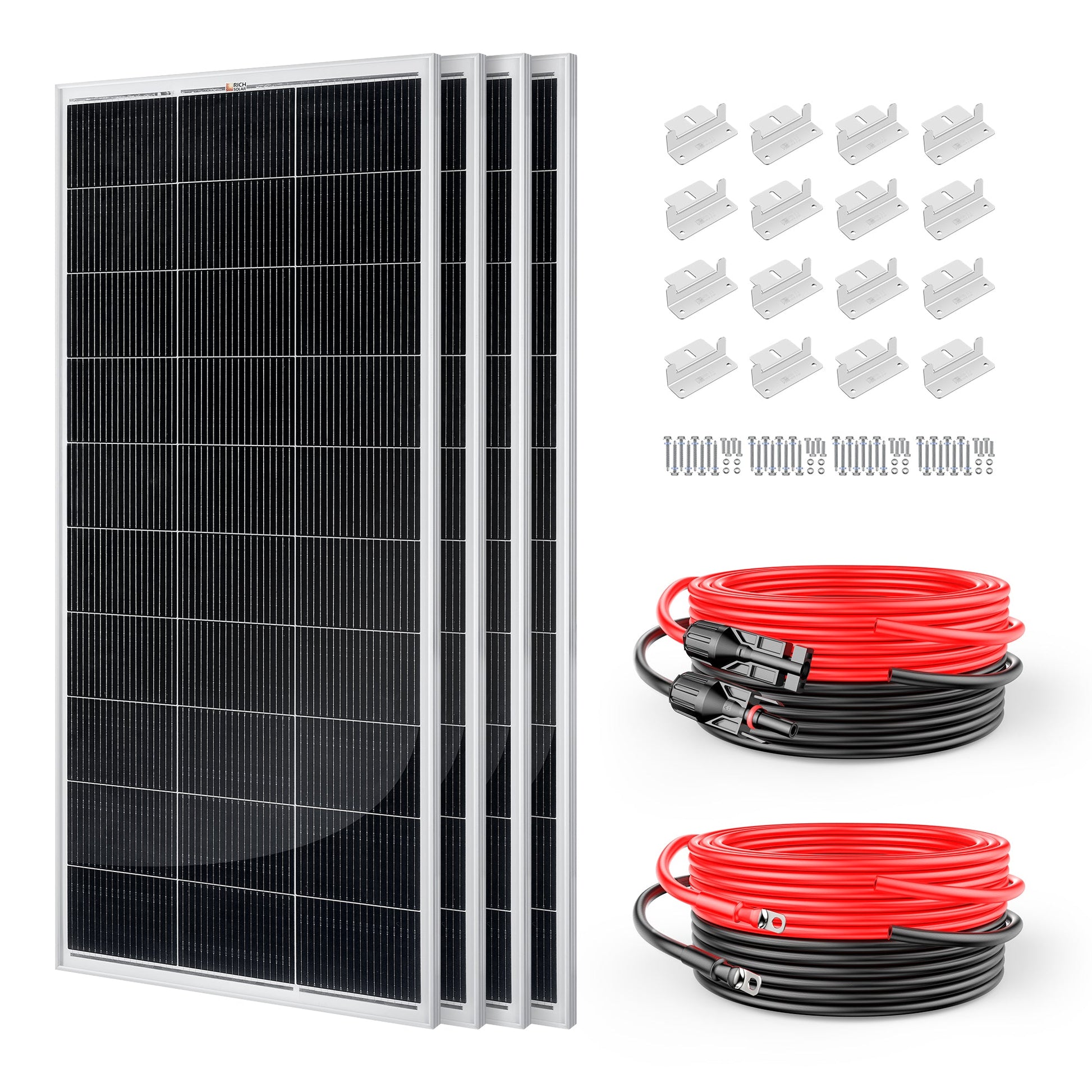 Powerful 800 Watt Monocrystalline Solar Kit for Off-Grid RV Power